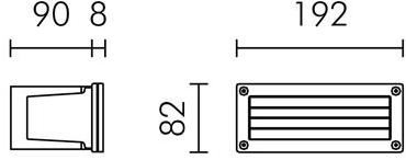 SIMES Настенная лестница из литого под давлением алюминия Brique sun-id-1376898 - Вид №14