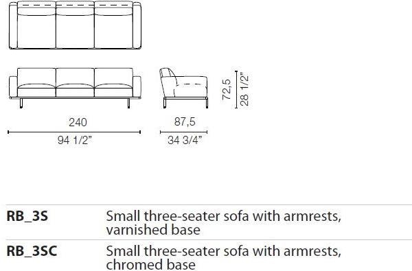 Cappellini Съемный диван Cap ferrat sun-id-1513169 - Вид №9