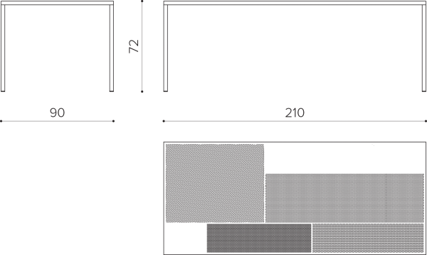 NE 210 Стол уличный 210х90 True Design Neo - Вид №1