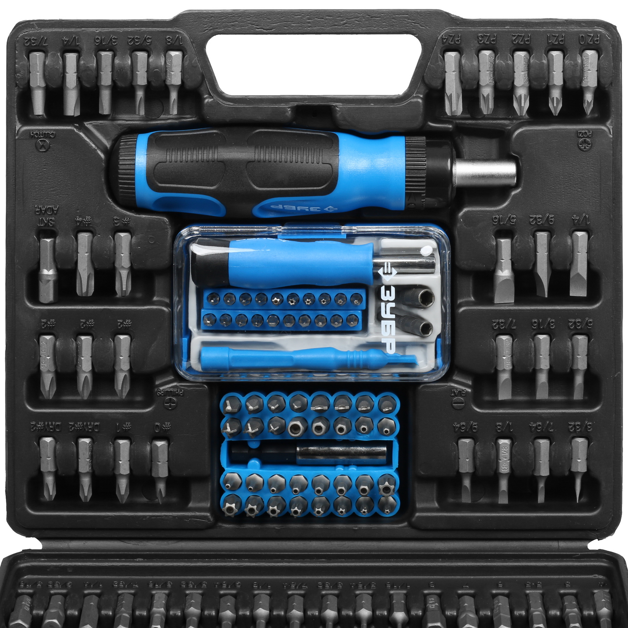 Отвертка с насадками/битами ЗУБР ЭКСПЕРТ 25237-H129 9944797 STDN-0081867 - Вид №2