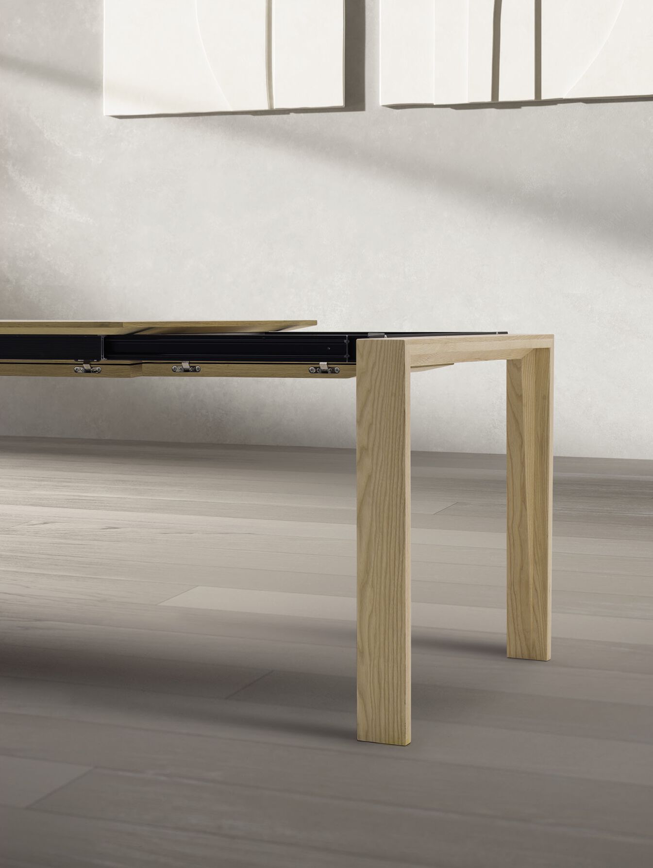 Выдвижной прямоугольный стол из дуба Devina Nais VOGUE ARCH-00005055 - Вид №2