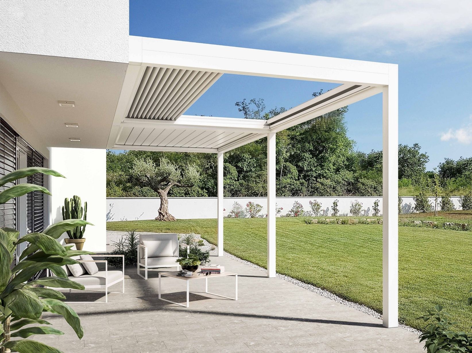 Выдвижная ламельная беседка GIBUS SWAY ARCH-00023554 - Вид №1