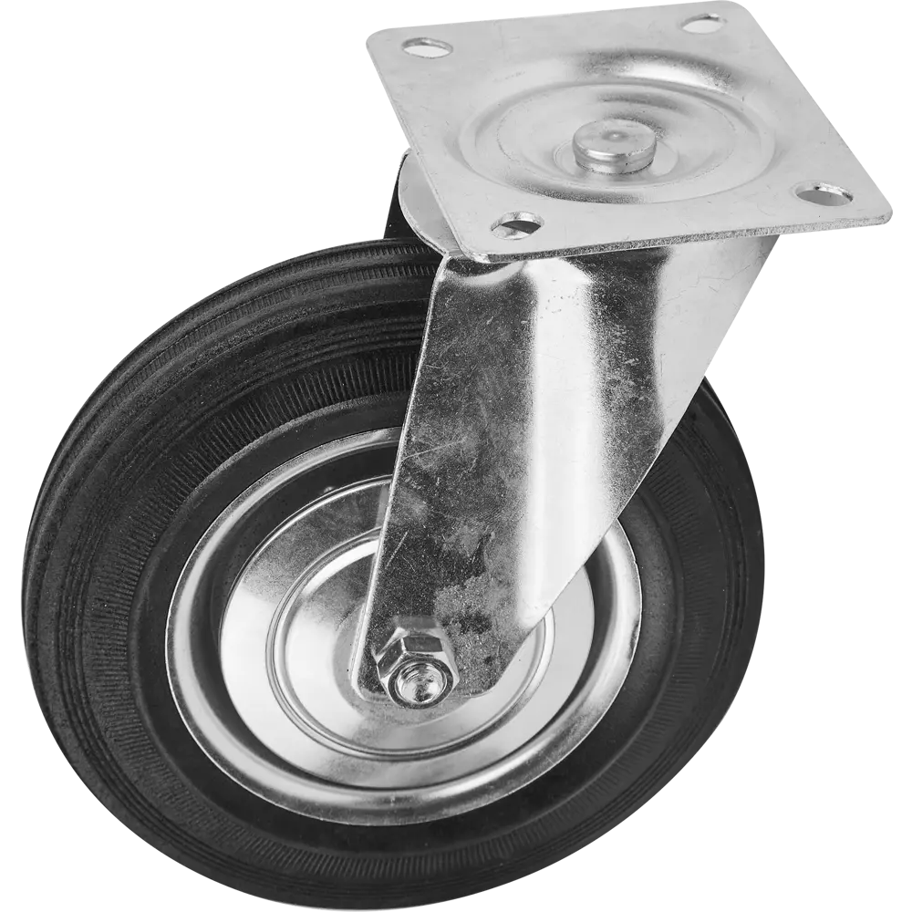 Santreyd D200 — поворотное мебельное колесо с каучуковой шиной 85261305 STLM-0060523