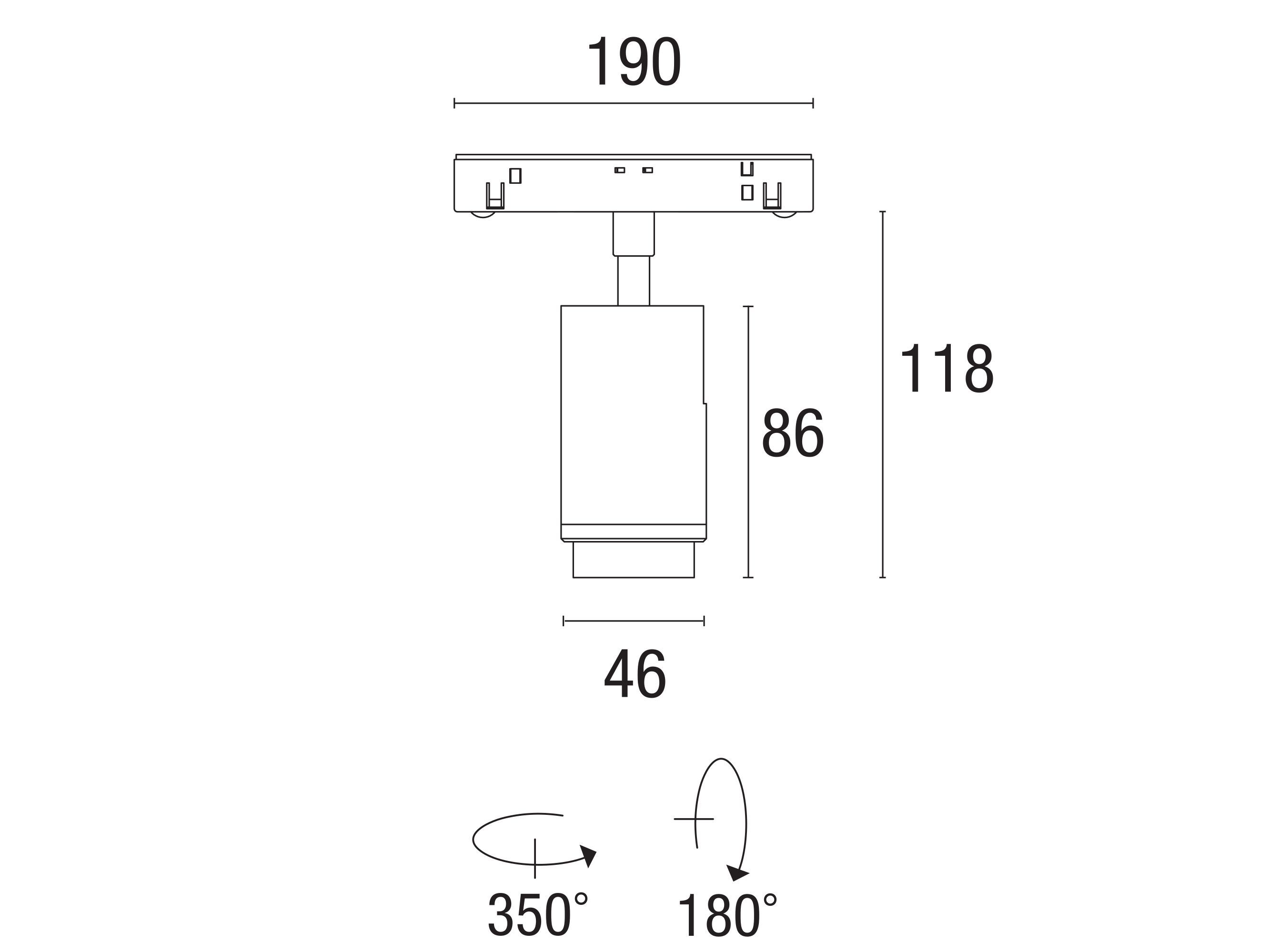 Светодиодное трековое освещение PAN Evoque ARCH-00034740 - Вид №3