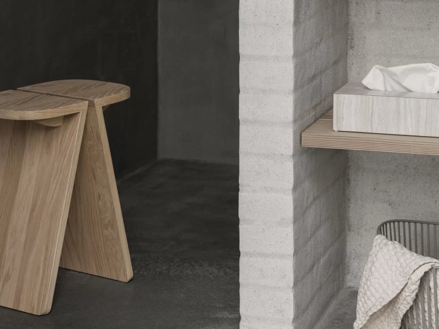 Подставка для салфеток из мрамора blomus Lamura ARCH-00135067 - Вид №2