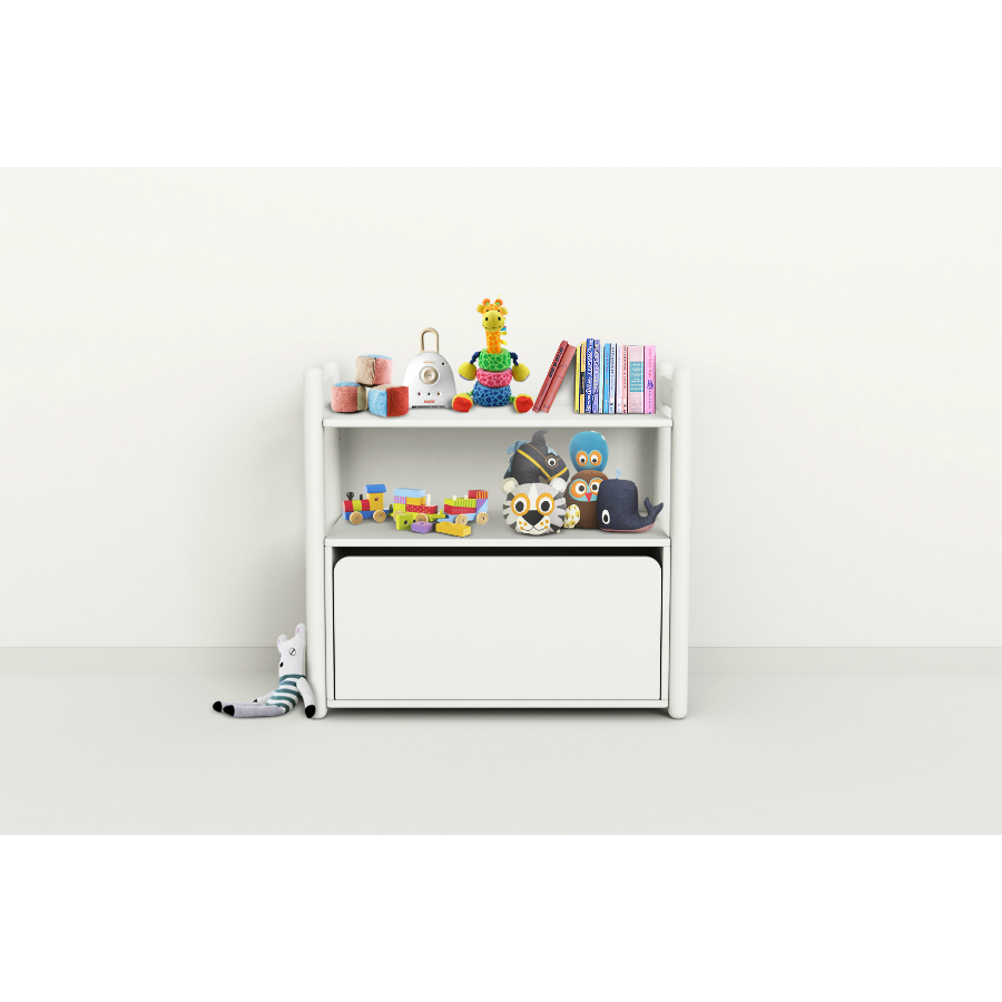 Гарнитур Mini В, 1 полка и 1 комод, белый Flexa 812630240 - Вид №2