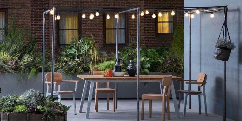 Gervasoni Прямоугольный садовый стол из тика Gervasoni outdoor sun-id-1389291 - Вид №2