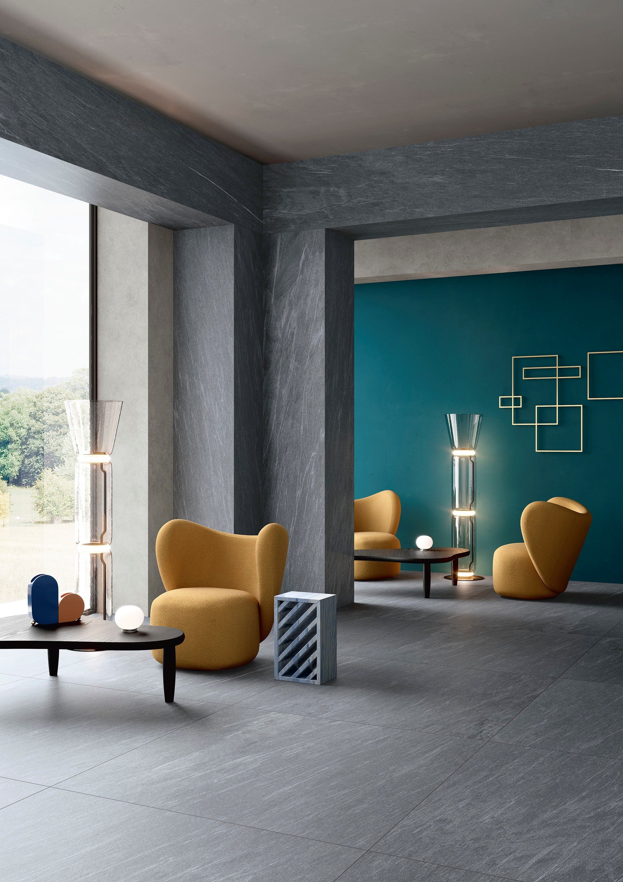 Пол / облицовка керамогранита с эффектом камня Fiandre Pietre Maximum ARCH-00114351 - Вид №4