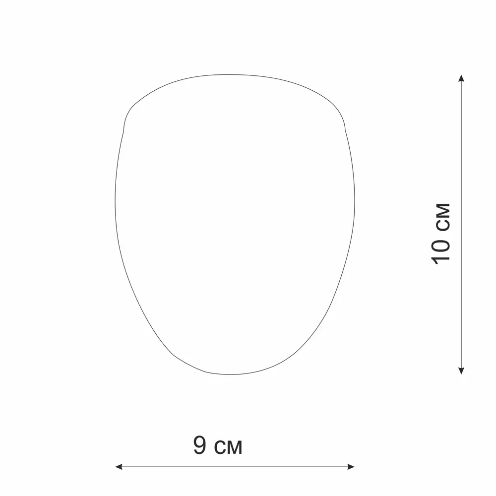 Плафон Vitaluce VL0074 - стеклянный абажур для создания стильного освещения 81979149 STLM-0016395 - Вид №4