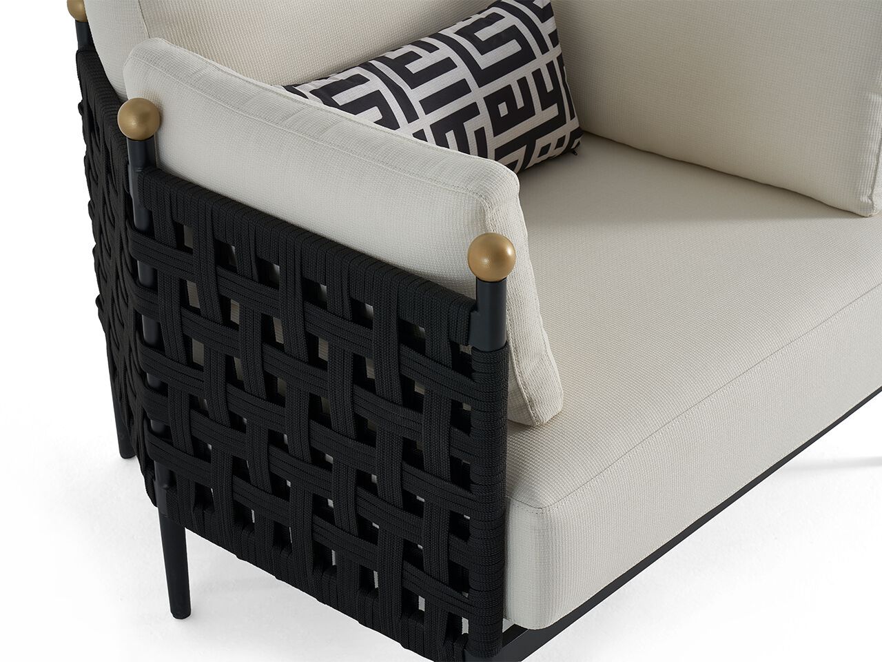 Тканевое кресло с подлокотниками NDESIGN Ezora ARCH-00120197 - Вид №3