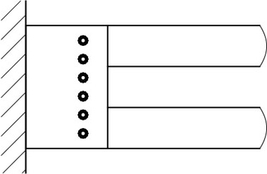 TIF 907 Держатель полотенец поворотный двойной 31 cm LINEAG TIFFANY LUX - Вид №1