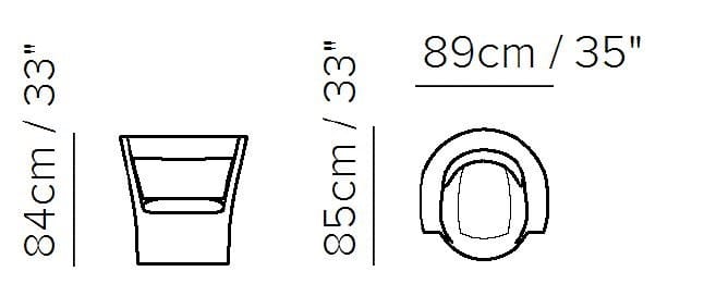 Тканевое кресло Natuzzi Italia Cape ARCH-00021731 - Вид №1