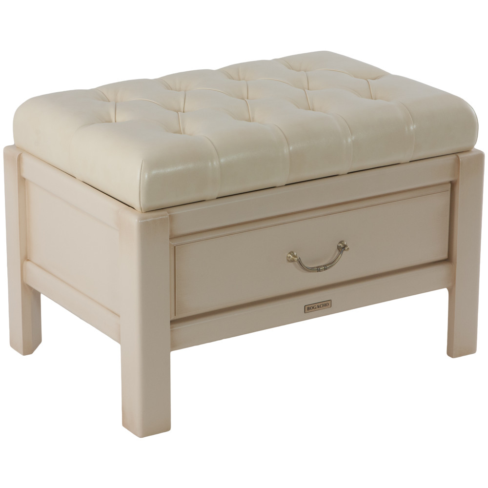 11127 Банкетка Лотос 6 Айвори Ваниль BOGACHO 4627138159231