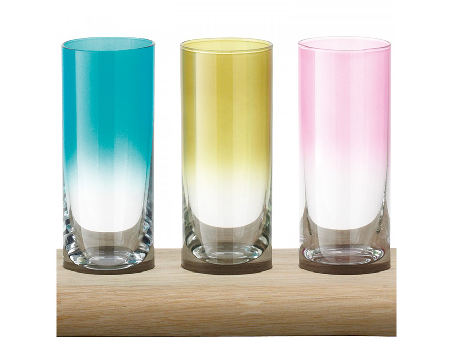 Набор из 12 стопок для водки на подставке Paddle 77 см цветное стекло LSA International G107803666 - Вид №2