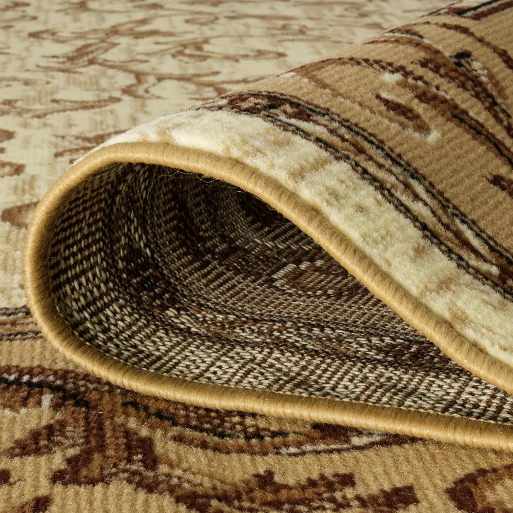 Ковер полипропилен Лагуна D533K 200x200 см цвет бежевый MERINOS STLM-2100509 - Вид №2