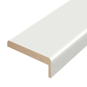 Телескопические наличники Сиена белые 2150x70x8 мм 89397513