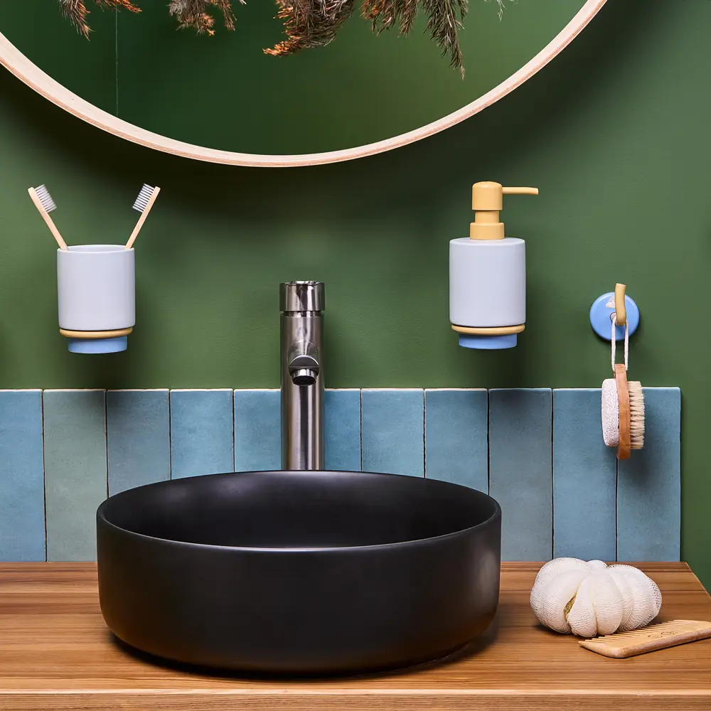 Крючок Moroshka Antrim алюминий цвет бежево-голубой STLM-2055212 - Вид №9