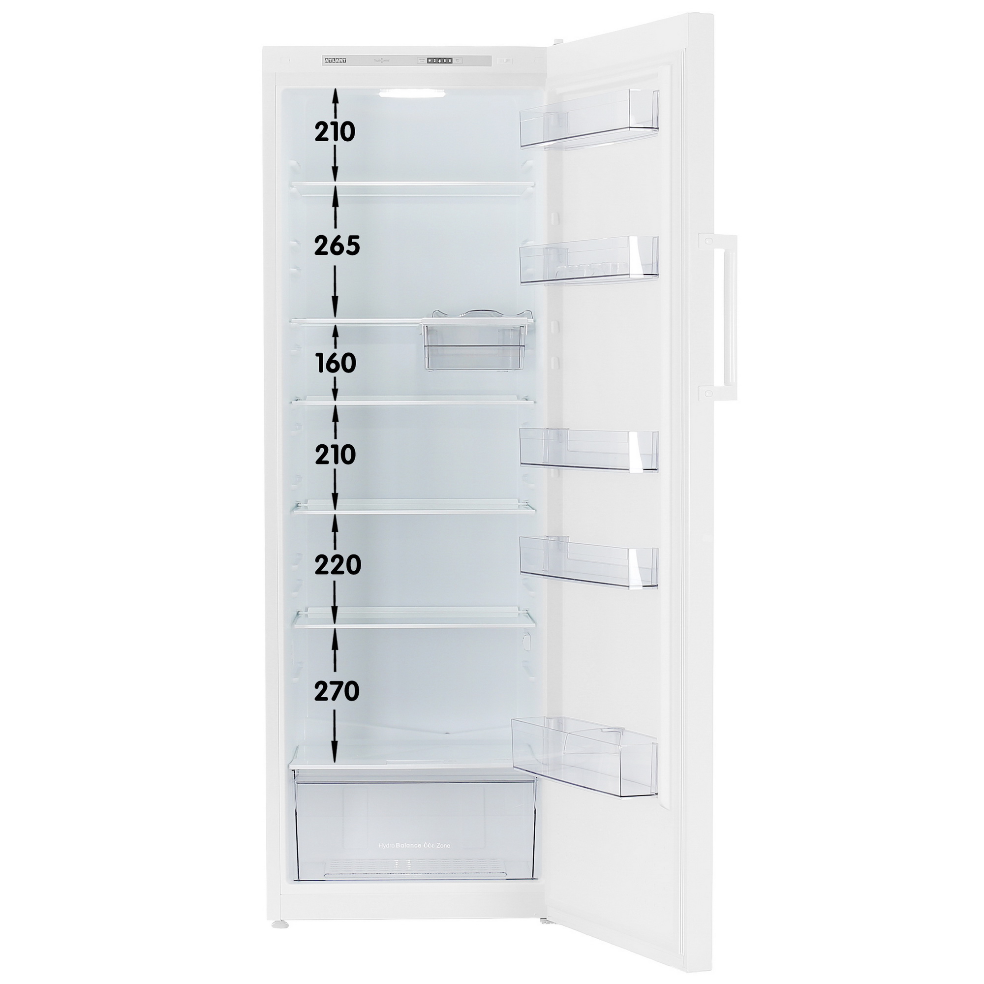 9031712 Холодильник без морозильника   ATLANT Х-1601-100 белый STDN-0018149 - Вид №1