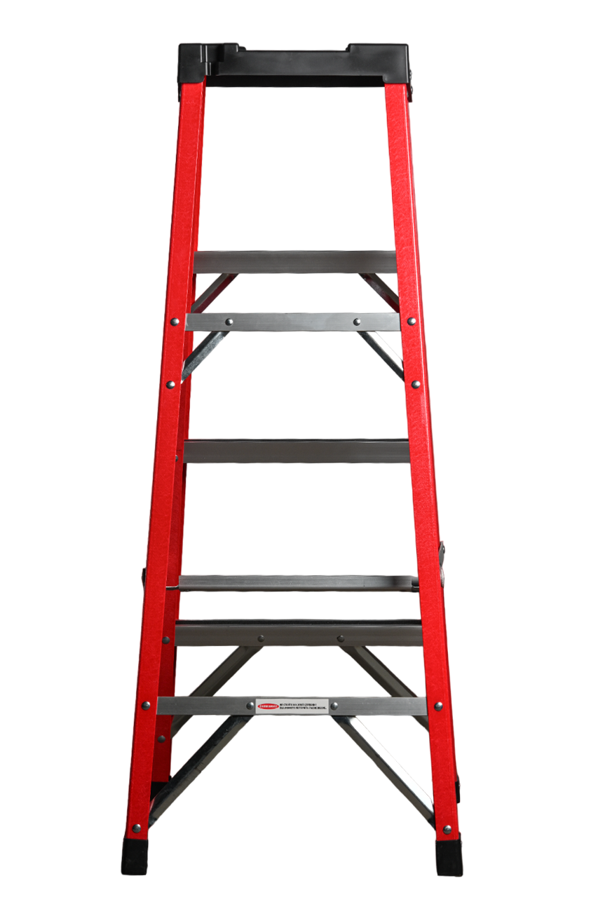 Стремянка SF 1003 стеклопластиковая 3 ступени, Alumet, с органайзером  - Вид №4