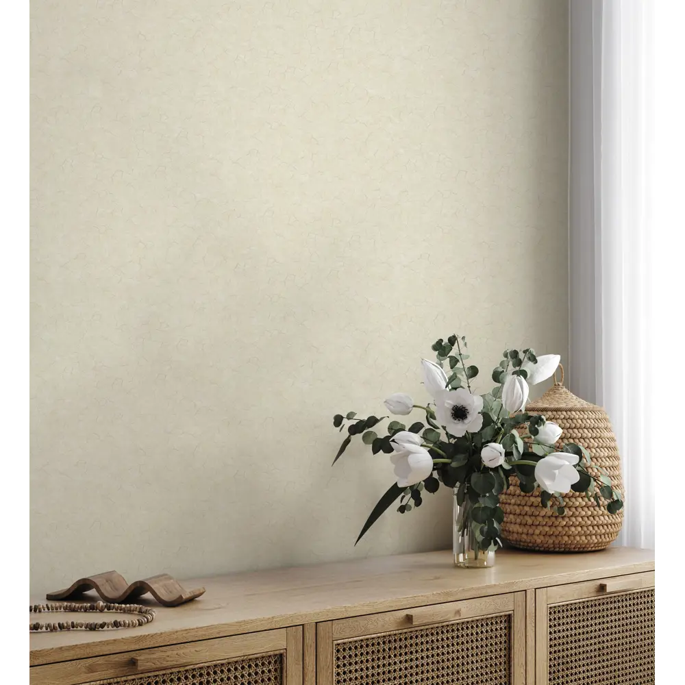 Обои флизелиновые WallSecret Luciano бежевые 1.06 м 8643-01 85264404 STLM-2188230 - Вид №2