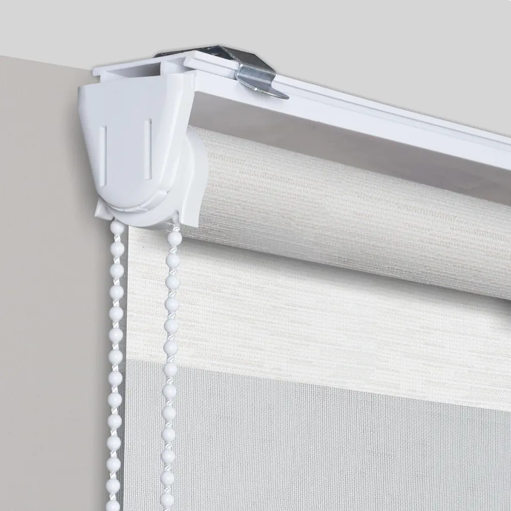 Рулонная штора день-ночь MIAMOZA Москва 55×160 см бежевая 89411432 STLM-1566080 - Вид №1