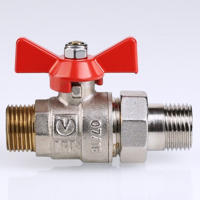 VT.226.N.04 Кран шаровой VALTEC BASE с полусгоном и наружной резьбой Valtec 1/2"  - Вид №8