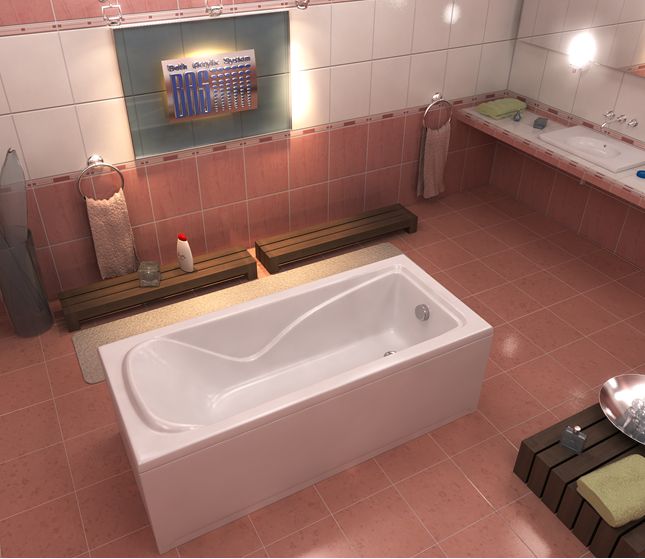 ВС 00019 Ванна Bas Галант Santreyd - Вид №2