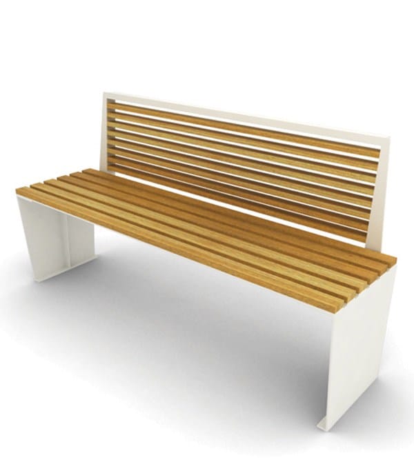 Деревянная и стальная скамья LAB23 Мэрилин ARCH-00104415 - Вид №9