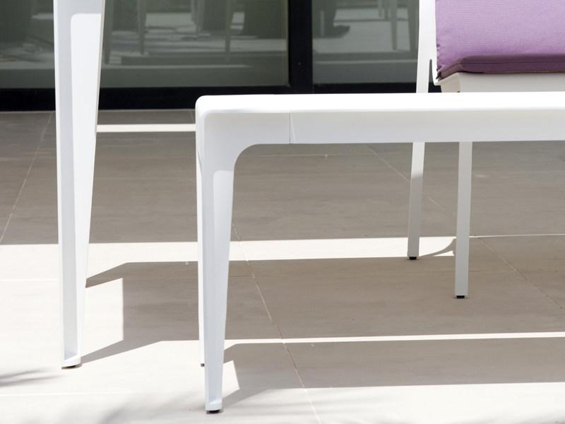 TRIBÙ Садовая скамейка из алюминия Mirthe 07436/07434 - Вид №7