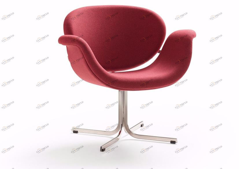 Artifort Кресло из ткани с 4 спицами Tulip sun-id-1500867