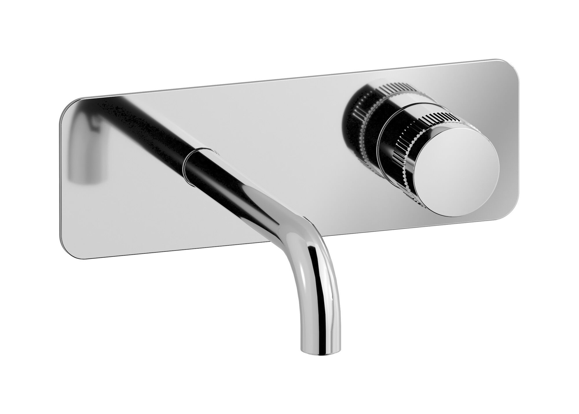 Настенный смеситель для раковины с 2 отверстиями и автоматическим сливом IB Reflex ARCH-00129412 - Вид №1