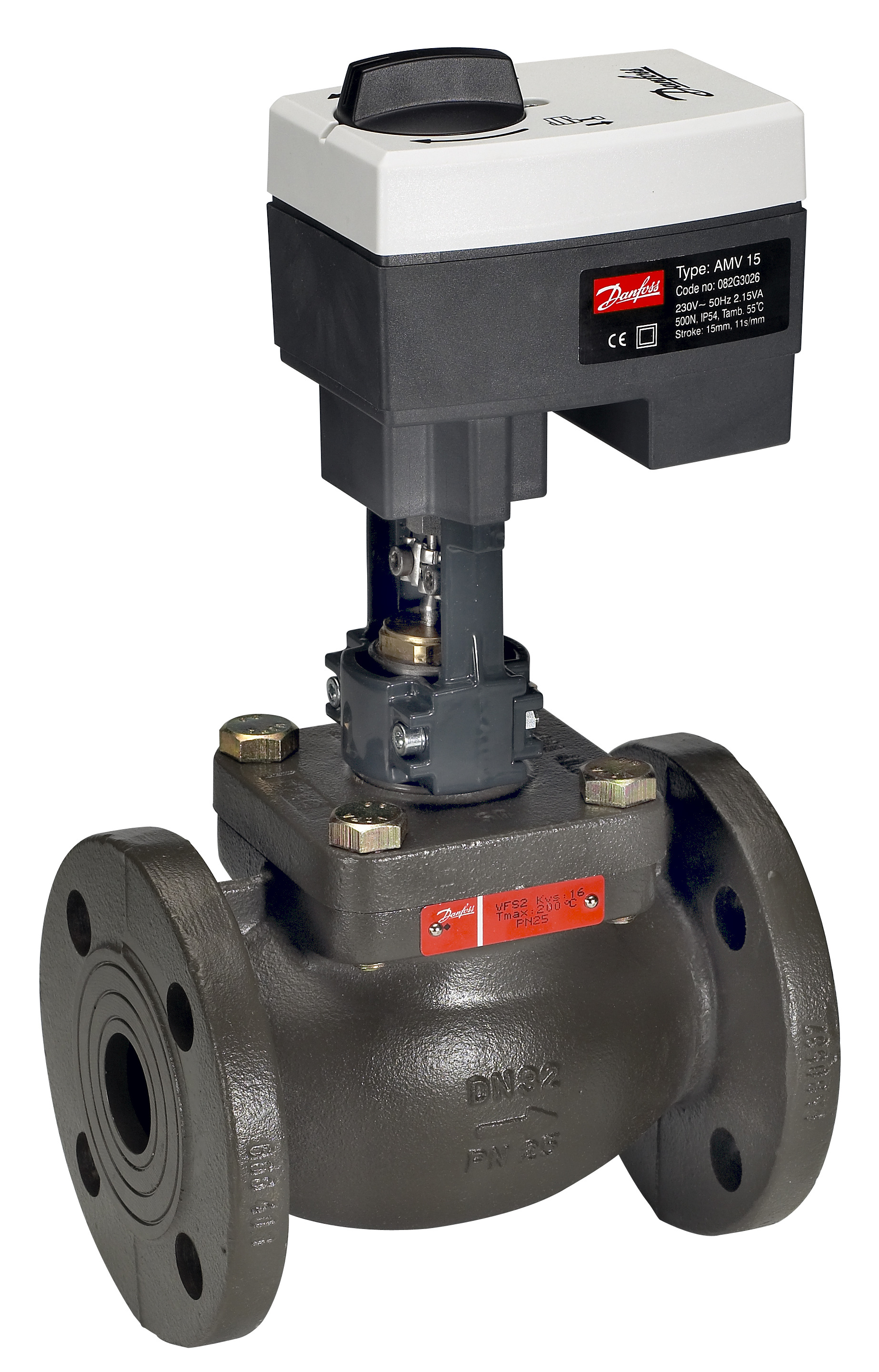 Danfoss Клапан регулирующий VFS 2 фланцевый Клапан двухходовой VFS 2 Ду 20 065B1520  - Вид №21