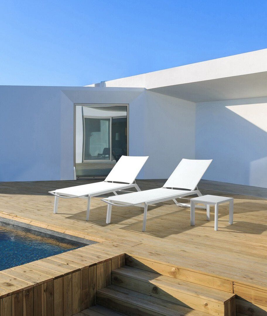 Алюминиевый журнальный столик с порошковым покрытием BIZZOTTO Cruise ARCH-00114019 - Вид №9