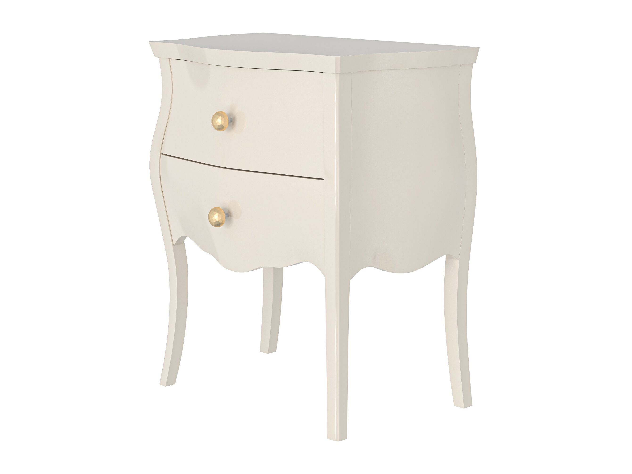 Деревянная прямоугольная тумбочка с ящиками Modenese Luxury Interiors SIMPLICITY FLOW ARCH-00074310 - Вид №1