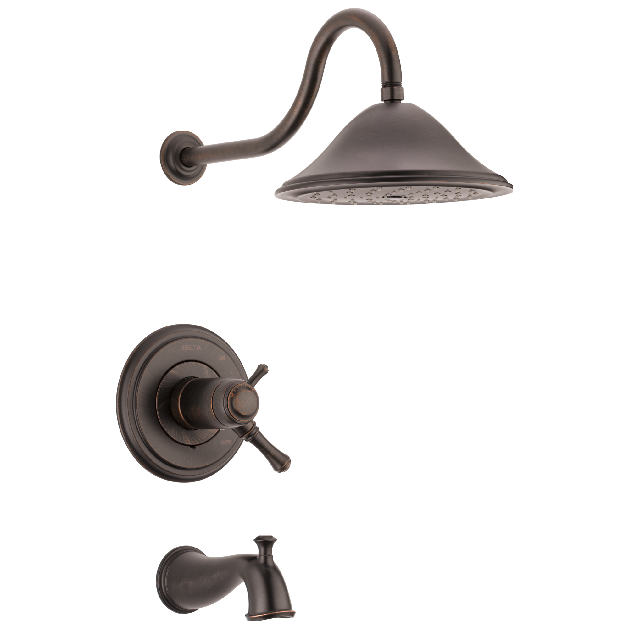 T17T497-RB Для ванны и душа TempAssure® серии 17T Delta Faucet Cassidy Венецианская бронза 