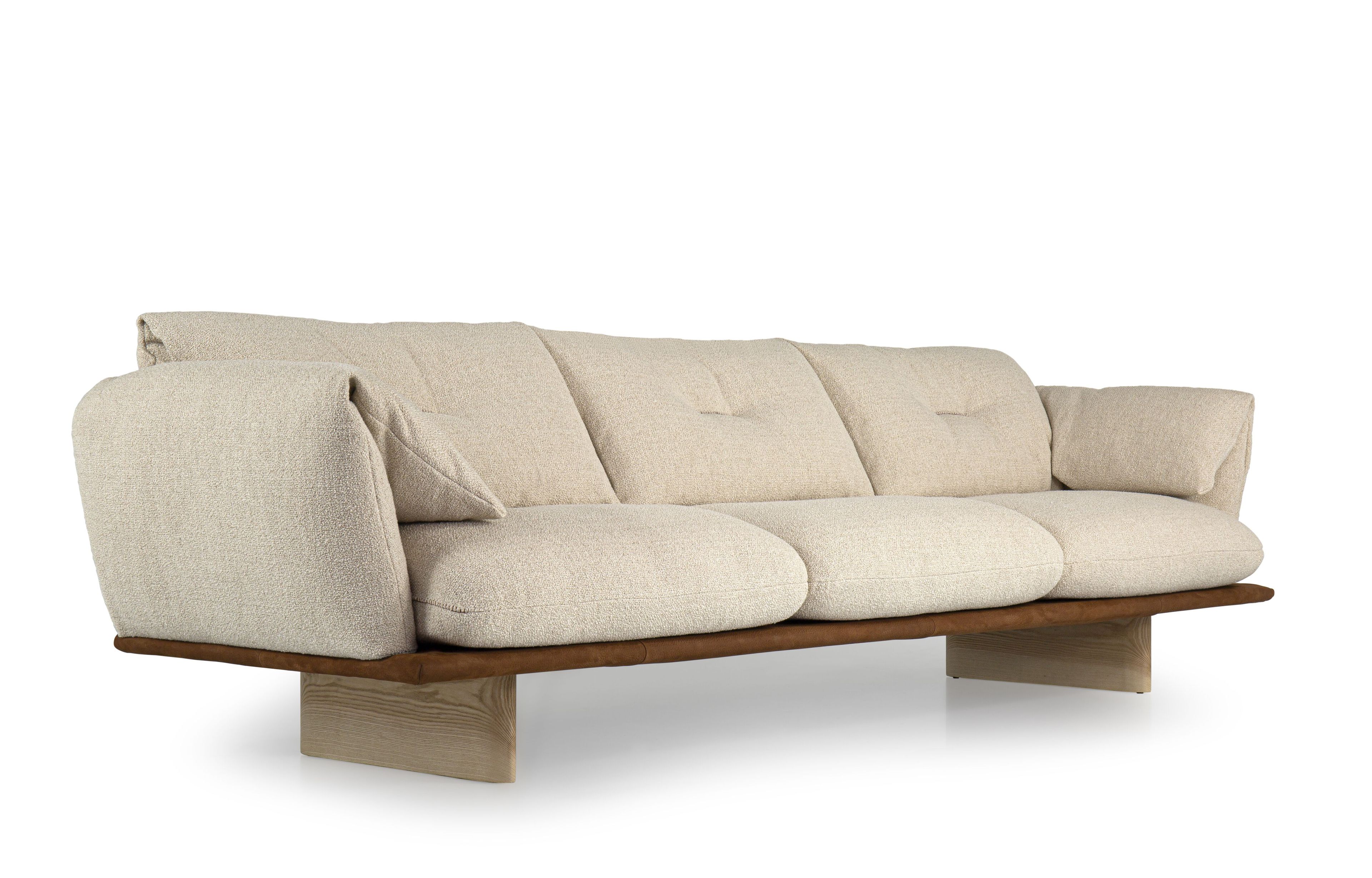 3-местный тканевый диван Borzalino CONNOR ARCH-00150022 - Вид №1