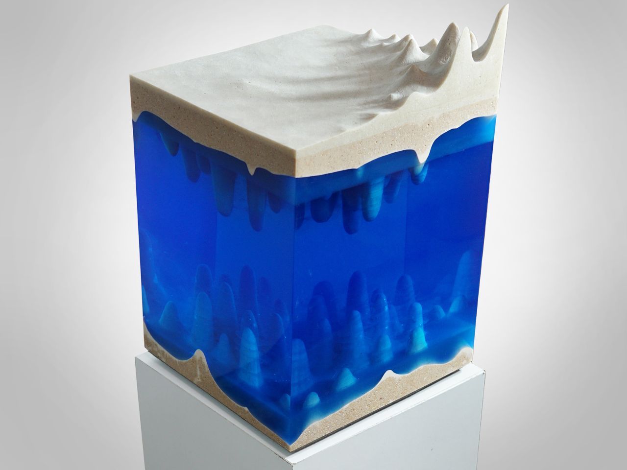 Акриловая стеклянная скульптура LO Contemporary CAVERNA ARCH-00039936 - Вид №2