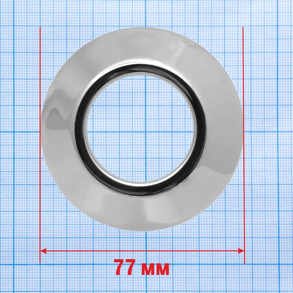 Santreyd Декоративный отражатель для сантехники хром 1 1/2" 82273658 STLM-0940845 - Вид №2