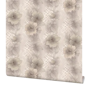 Обои флизелиновые Palitra Life Madagascar темно-бежевые 1.06 м 71777-25