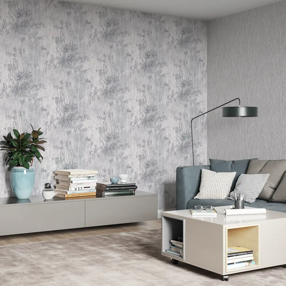 Обои флизелиновые Palitra Life Avignon серые 1.06 м Pl71790-41 STLM-2135913 - Вид №3