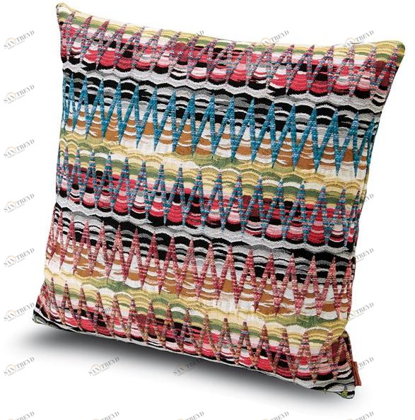 MissoniHome Подушка из жаккардовой ткани с эффектом пламени Modern iconic sun-id-1388888