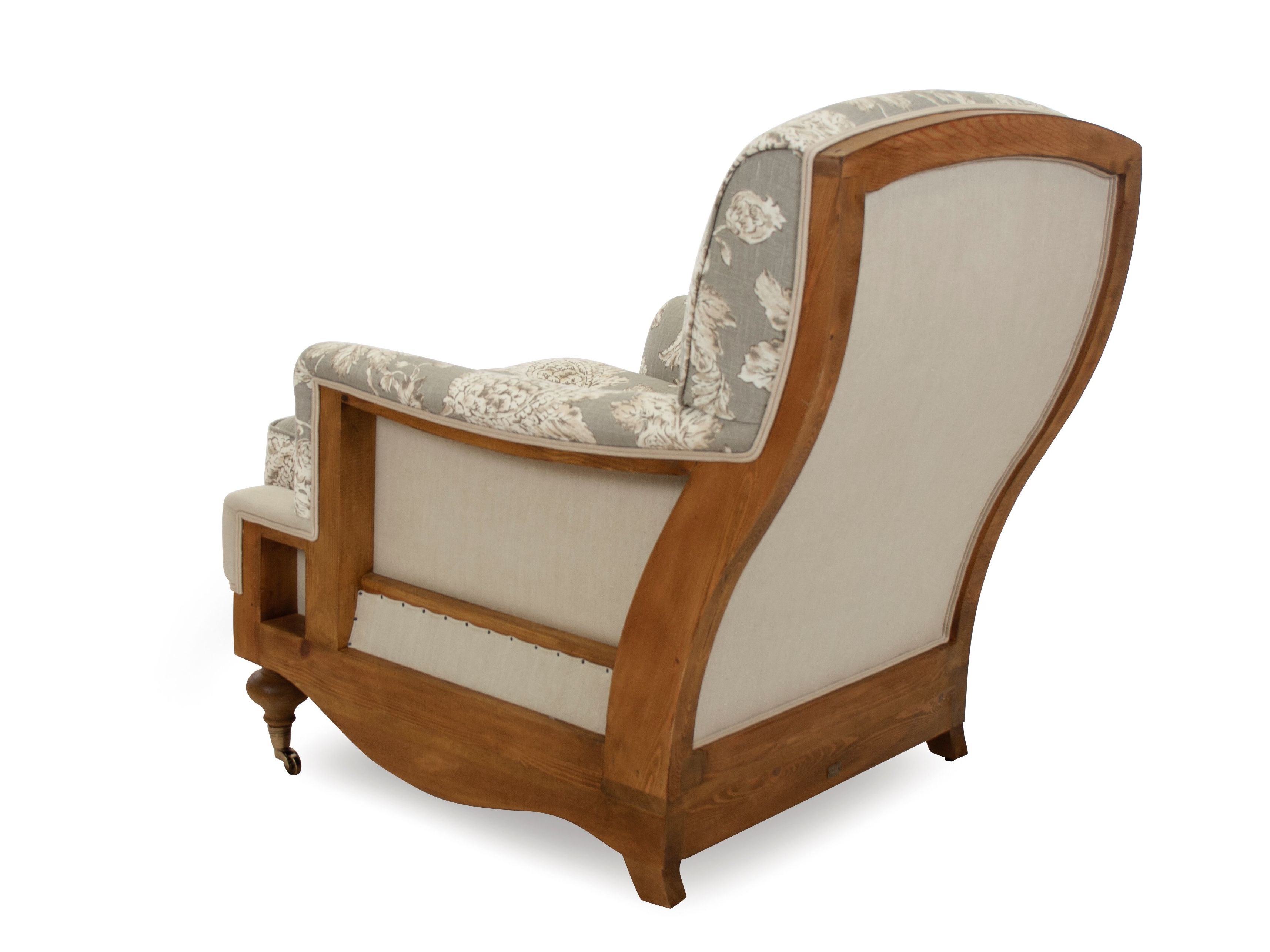 Бархатное кресло с подлокотниками и колесами CREARTE COLLECTIONS Rufus Essence ARCH-00100219 - Вид №2