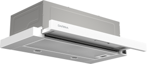 9973963 Вытяжка телескопическая Darina SMART M606W белый/белый