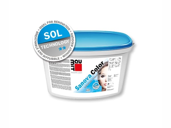 Минеральная краска с силикатом калия Baumit Sanova ARCH-00134348