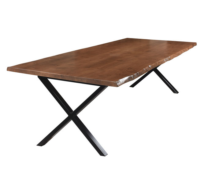 Сделанный на заказ стол Wany Edge с металлическим основанием ijlbrown sun-id-3251818 - Вид №1