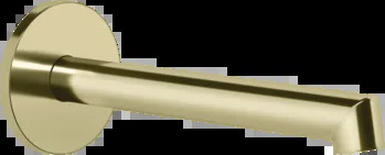 Носик для умывальника 63403 710 Gessi Anello ЛАТУНЬ PVD