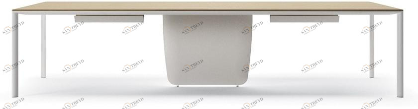 Alias Прямоугольный алюминиевый стол в современном стиле Landscape sun-id-1362128