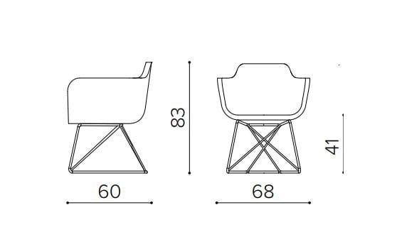 Кресло для салазок True Design ARCH-00120495 - Вид №14