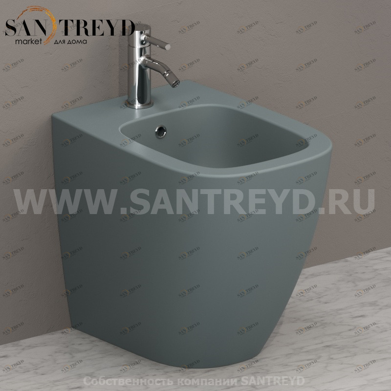 GN010BL Биде напольное GENESIS Ceramica Globo