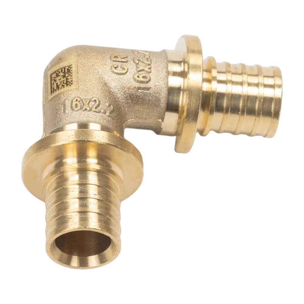 Угольник Rehau 90° для аксиальных труб 16x16 мм 89384188 РЕХАУ STLM-1450218